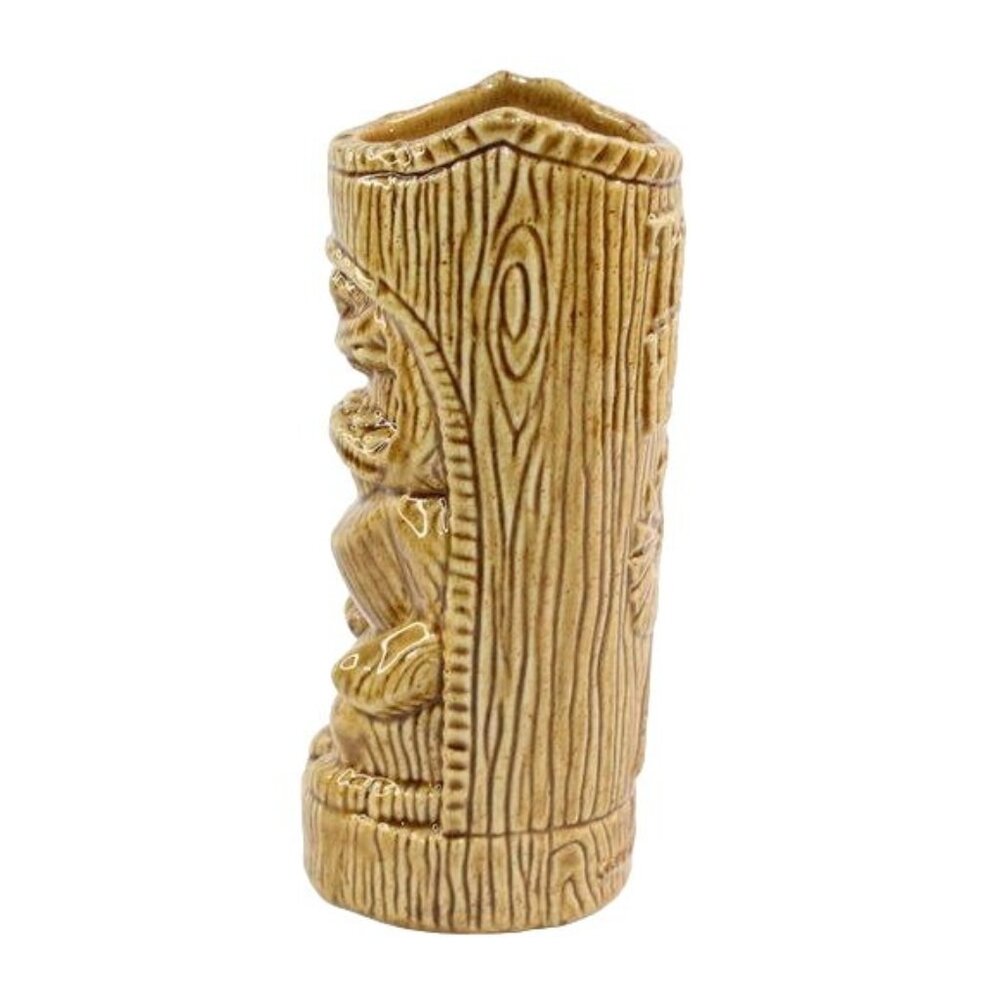 Tank House BBQ And Bar Tiki Mug Tiki Farm 2015 Brown Glaze - Picture 5 of 10